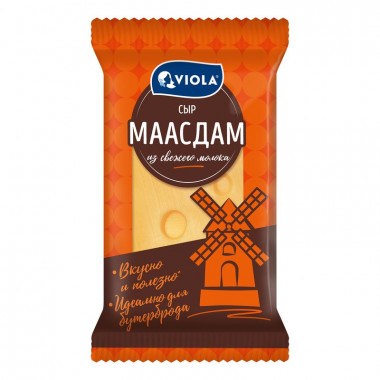 Сыр Виола Маасдам 45% 180г