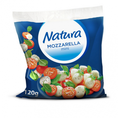 Сыр Натура Моцарелла мини 45% 120г