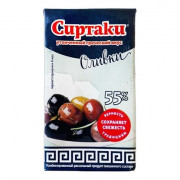 Продукт рассольный Сиртаки для греческого салата со вкусом оливок 55% 125г