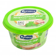 Сыр Виола творожный с укропом, чесноком и петрушкой 66% 140г Сыр Виола творожный с укропом, чесноком и петрушкой 66% 140г