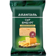 Сыр Аланталь Ямбург 45% 190г Сыр Аланталь Ямбург 45% 190г