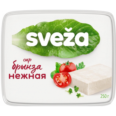 Сыр Свежа Брынза нежная рассольный 45% 250г
