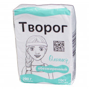 Творог Олонецкий мк нежирный 200г