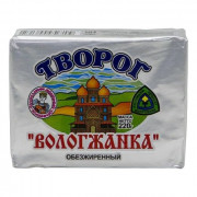 Творог Вологжанка обезжиренный 1,8% 220г Творог Вологжанка обезжиренный 1,8% 220г