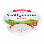 Творог Савушкин продукт хуторок 9% 300г Творог Савушкин продукт хуторок 9% 300г