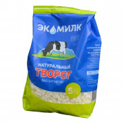 Творог Экомилк рассыпчатый 5% 350г пакет Творог Экомилк рассыпчатый 5% 350г пакет