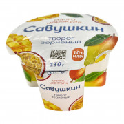 Творог 101 зерно+сливки манго-маракуйя 5% 130г