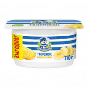 Продукт Простоквашино творожный ананас-банан 3,6% 110г