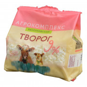 Творог Агрокомплекс Выселковский 9% 300г пакет