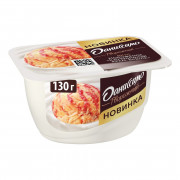 Продукт творожный Даниссимо клубничный крем-брюле 5,7% 130г