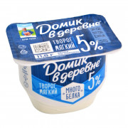 Творог Домик в деревне мягкий 5,0% 150г ванночка