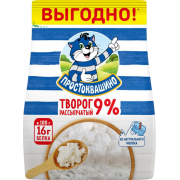 Творог Простоквашино 9% 290г Творог Простоквашино 9% 290г