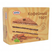 Торт Ковис бисквитный Кофейный 240г Торт Ковис бисквитный Кофейный 240г