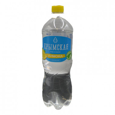 Вода Крымская со вкусом лимона газ. 1л