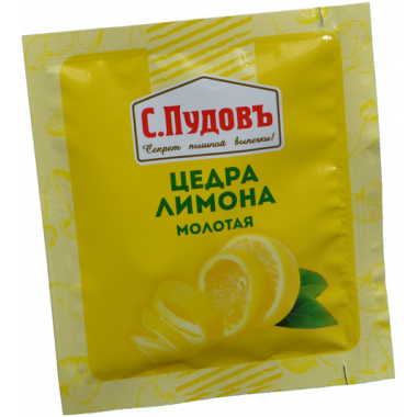 Приправа С.Пудовъ цедра лимона 10г