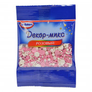 Посыпка кондитерская Др. Бакерс Декор-микс Розовый 10г