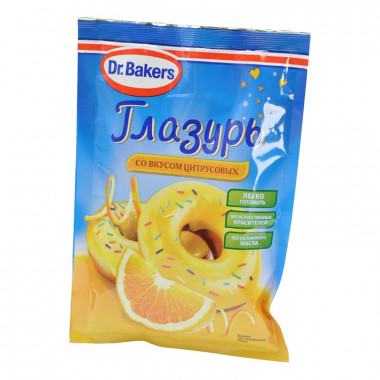 Глазурь Др. Бакерс со вкусом цитрусовых 90г