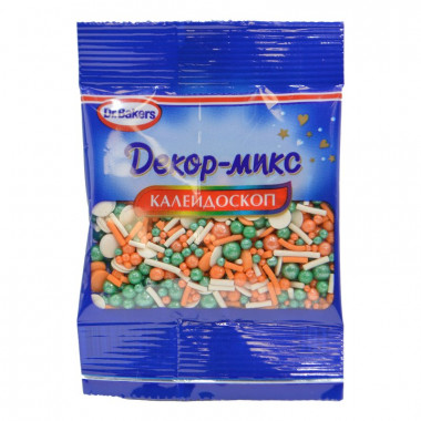 Посыпка кондитерская Др. Бакерс Декор-микс калейдоскоп10г