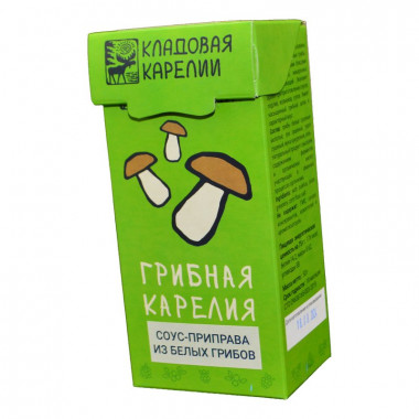 Соус-приправа Кладовая Карелии Грибная Карелия из белых грибов 50г