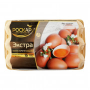 Яйцо Роскар Экстра 1 кат 15 шт