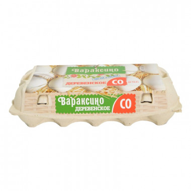 Яйцо Вараксино Деревенское С0 10шт