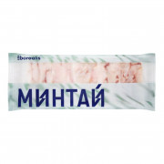 Минтай Бореалис филе блочное без кожи без костей с/м 750г