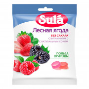 Леденцы Зула лесная ягода 60г