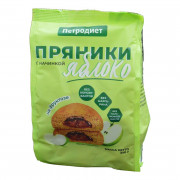 Пряники Петродиет ТД с начинкой яблоко на фруктозе 340г