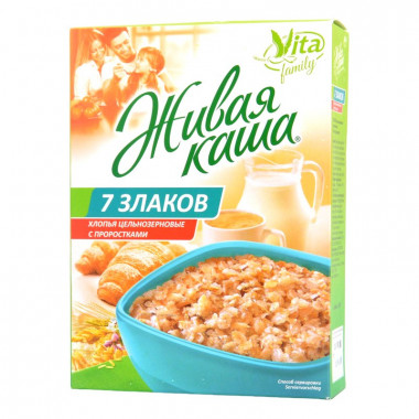 Живая каша Вита 7 злаков 300г