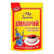 Цикорий Здоровье растворимый 75г пакет