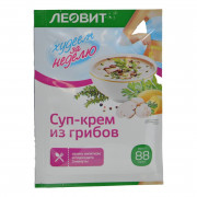 Суп-крем Леовит Худеем за неделю из грибов 20г