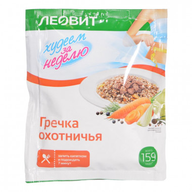 Гречка Худеем за неделю охотничья 50г