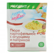 Пюре Худеем за неделю картофельное с огурцами и паприкой 30г