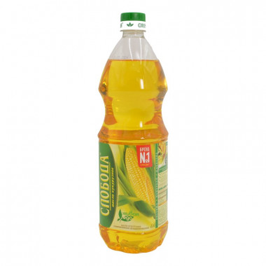 Масло Слобода кукурузное рафинированное 1,0л