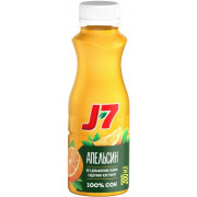 Сок J7 апельсиновый с мякотью 0,3л пэт