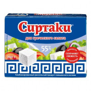 Продукт рассольный Сиртаки Ориджинал для греческого салата 55% 200г Продукт рассольный Сиртаки Ориджинал для греческого салата 55% 200г