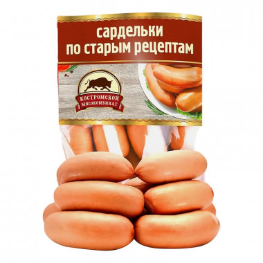 Сардельки Костромской МК По старым рецептам 1кг
